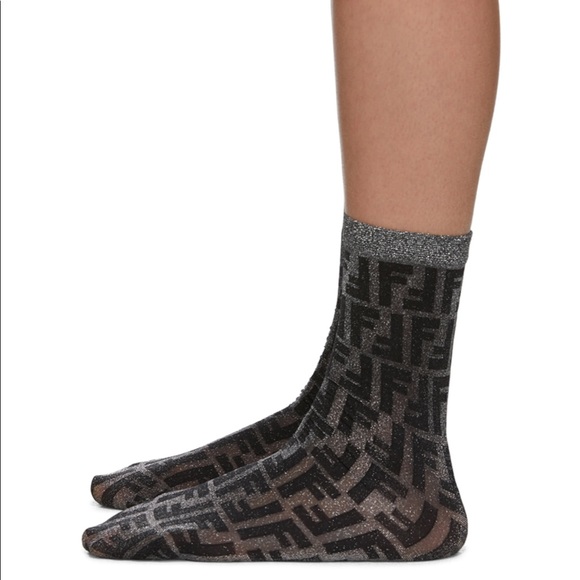 Fendi Glitter Socks - Picture 2 of 6